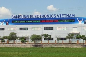 Samsung to continue investment in Vietnam