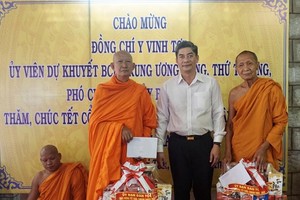 Greetings extended to Khmer people in An Giang on Chol Chnam Thmay festival