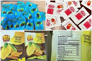 Gangsters disguised cocaine as packaged food, drinks