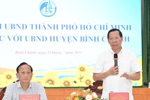 City Chairman directs Binh Chanh to seek social resources for public investment