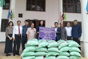 Vietnamese Consulate General in Savannakhet helps flood victims in Laos