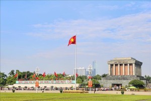 Nearly 57,000 people visit Ho Chi Minh Mausoleum during Tet