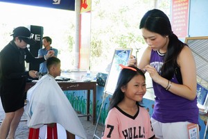 Korean volunteers provide rehabilitation to children with disabilities