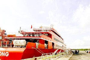 High-speed ferry route between HCMC, Con Dao suspended due to inadequacies