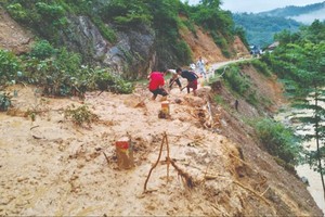 Typhoon Prapiroon triggers landslides, cuts off traffic in Northern Vietnam