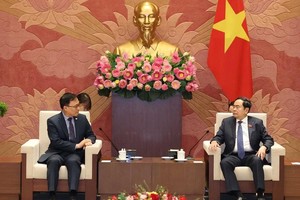 NA Chairman receives new Korean Ambassador to Vietnam