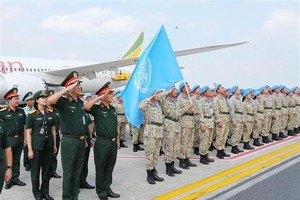 Military Engineering Unit Rotation 2 returns home from peacekeeping mission 