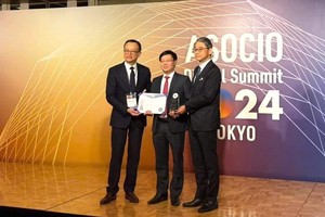 Nine Vietnamese representatives honored at ASOCIO DX Award 2024