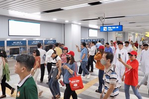 Metro Line 1 accommodates over 467,000 passengers within 6 days