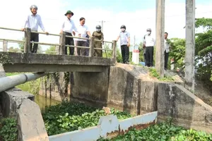 Mekong Delta making concerted efforts to address initial dry season salinity