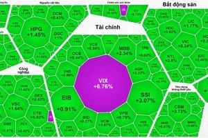 VN-Index nears 1,320 amid strong buying