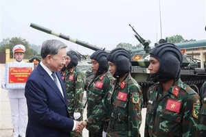 Tank-Armored Corps must truly be strong attack force: Party chief