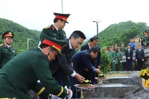 Ha Tinh holds memorial service for Vietnamese soldiers repatriated from Laos
