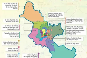 102 new wards, communes go live in Ho Chi Minh City trial today