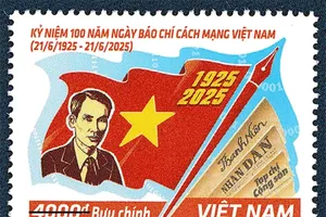 Vietnam commemorates 100 years of Revolutionary Press with special stamp issue