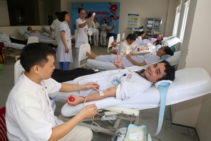Blood donations dwindle during summer