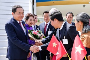 NA Chairman arrives in Switzerland to attend Speakers of Parliament Conference