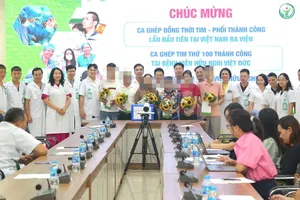 Historic heart-lung transplant patient discharged