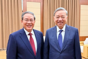 Vietnamese Party leader meets with Chinese Premier in Pyongyang