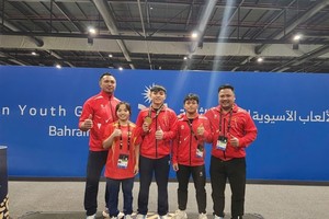 Nguyen Thanh Duy lifts Vietnam to first Asian Youth Games gold