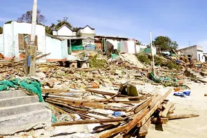 South Central region devastated after typhoon Kalmaegi