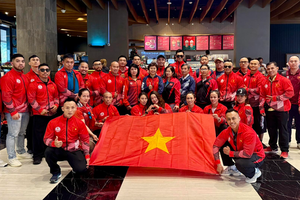 Vietnam wins triple runner-up titles at world bodybuilding championships