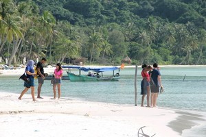 Bai Sao beach in Phu Quoc Island (Photo: VNA)