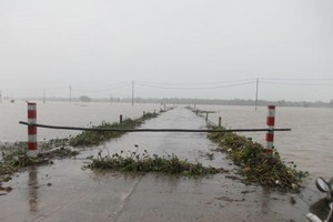 Downpours hit the northern provinces and Thanh Hoa. (Photo: SGGP)