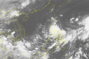 Typhoon Talim appears in offshore Philippines
