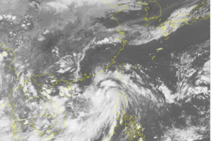 New low pressure zone appears in East Sea