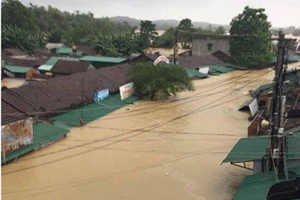 Central region suffers downpour and flooding