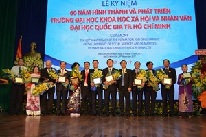  The 60th establishment anniversary of HCMC University of Social Sciences and Humanities falls on Teacher's Day (November 20)