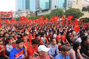 Ho Chi Minh City football fans have a chance to meet with head coach Park Hang- seo and the Vietnamese U23 heroes at Thong Nhat Sport Stadium 
