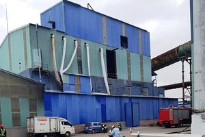 A big explosion happens in Dragon Steel Mill in Hai Phong city 