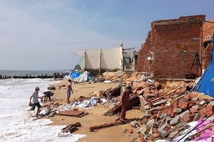 The coastal erosion has increasingly threatened to coastal localities in recent years.
