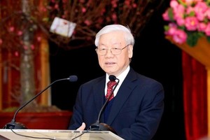 Party General Secretary and President Nguyen Phu Trong (Photo: VNA)