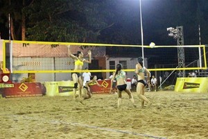 The AVC Women’s Beach Volleyball Tour 2019 in Can Tho gathers 21 teams from 11 countries and territories (Photo: VNA)