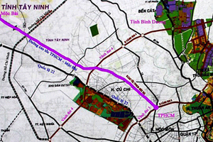 Construction project of Ho Chi Minh City- Moc Bai Expressway 