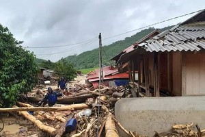 13 people still missing due to violent flooding in Thanh Hoa