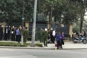 The crossroad where Jung Jin-yong was found unconscious (Source: Internet)