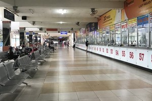 Intercity passenger buses are suspended operation from April 1