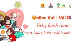 An online campaign is held to help parents provide advice to children on how to use the Internet wisely and safely while staying at home amid the COVID-19 pandemic. (Photo: Internet)