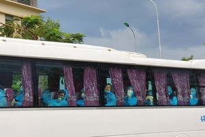 138 experts are sent to isolation area after arriving in the airport