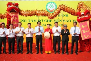Inauguration ceremony of Center for Vietnam Salangane  Nest Processing (Photo from Center for Vietnam Salangane  Nest Processing)