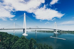 The future My Thuan Bridge 2 