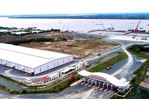  Long An International Port Project (Photo: Ngoc Toai)