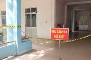 A centralized quarantine area of Dong Nai Province