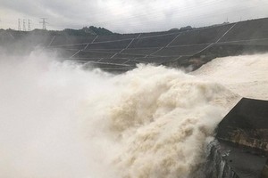 Higher-normal water level at Son La hydropower reservoir is 1.27 meters 