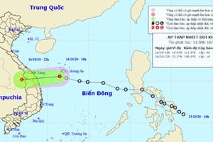Tropical depression will enter mid- Central mainland region from Friday afternoon