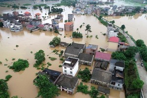 Flooding in Thua Thien - Hue province (Photo: VNA)
